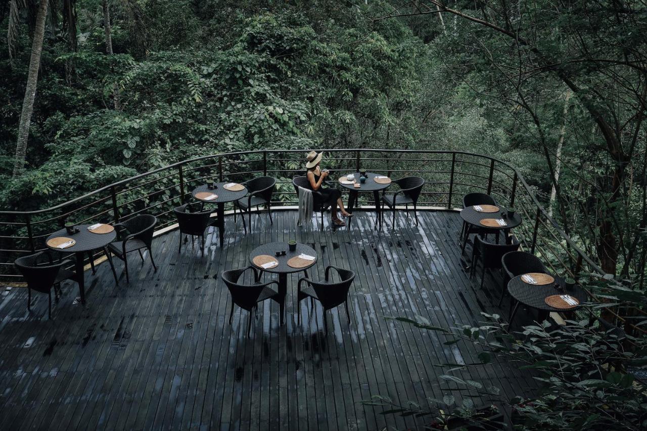 The Sebali Resort Ubud Zewnętrze zdjęcie The restaurant at the top of the Skywalk