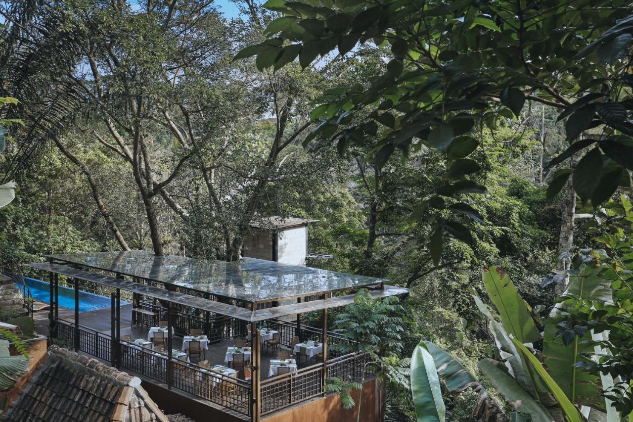 The Sebali Resort Ubud Zewnętrze zdjęcie The glass house at the top of the tower