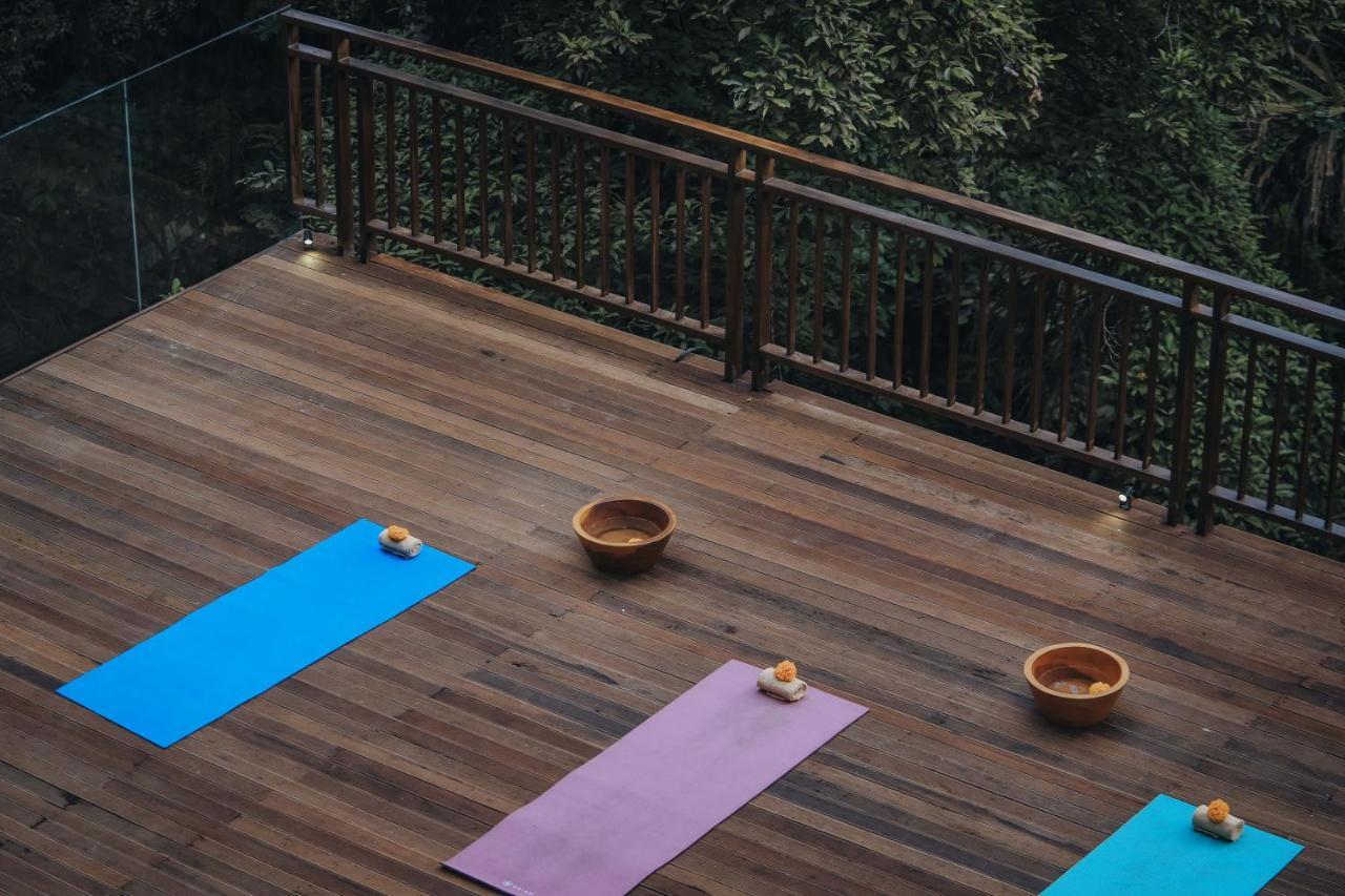 The Sebali Resort Ubud Zewnętrze zdjęcie The Yoga Deck