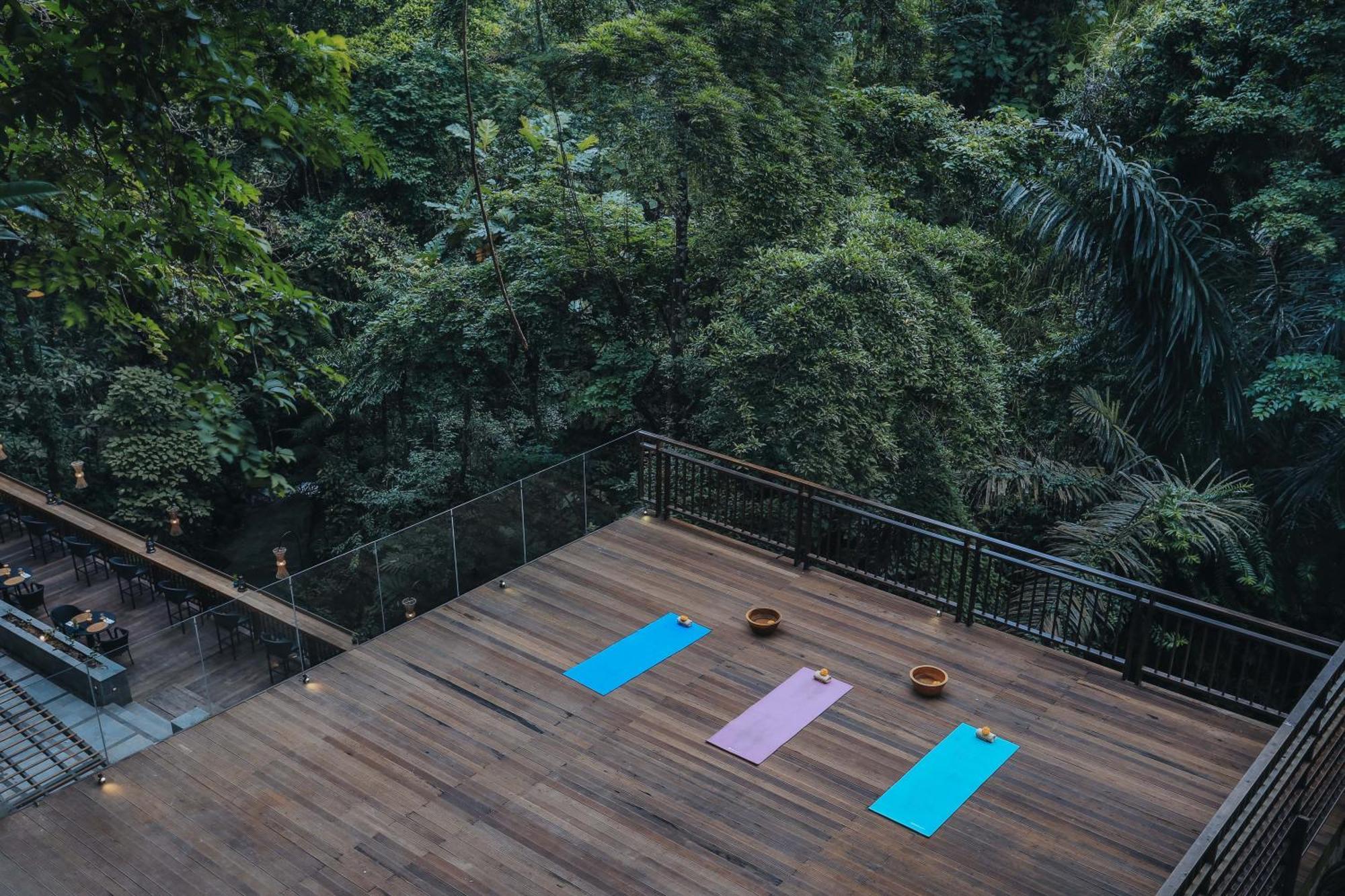 The Sebali Resort Ubud Zewnętrze zdjęcie The Yoga Deck