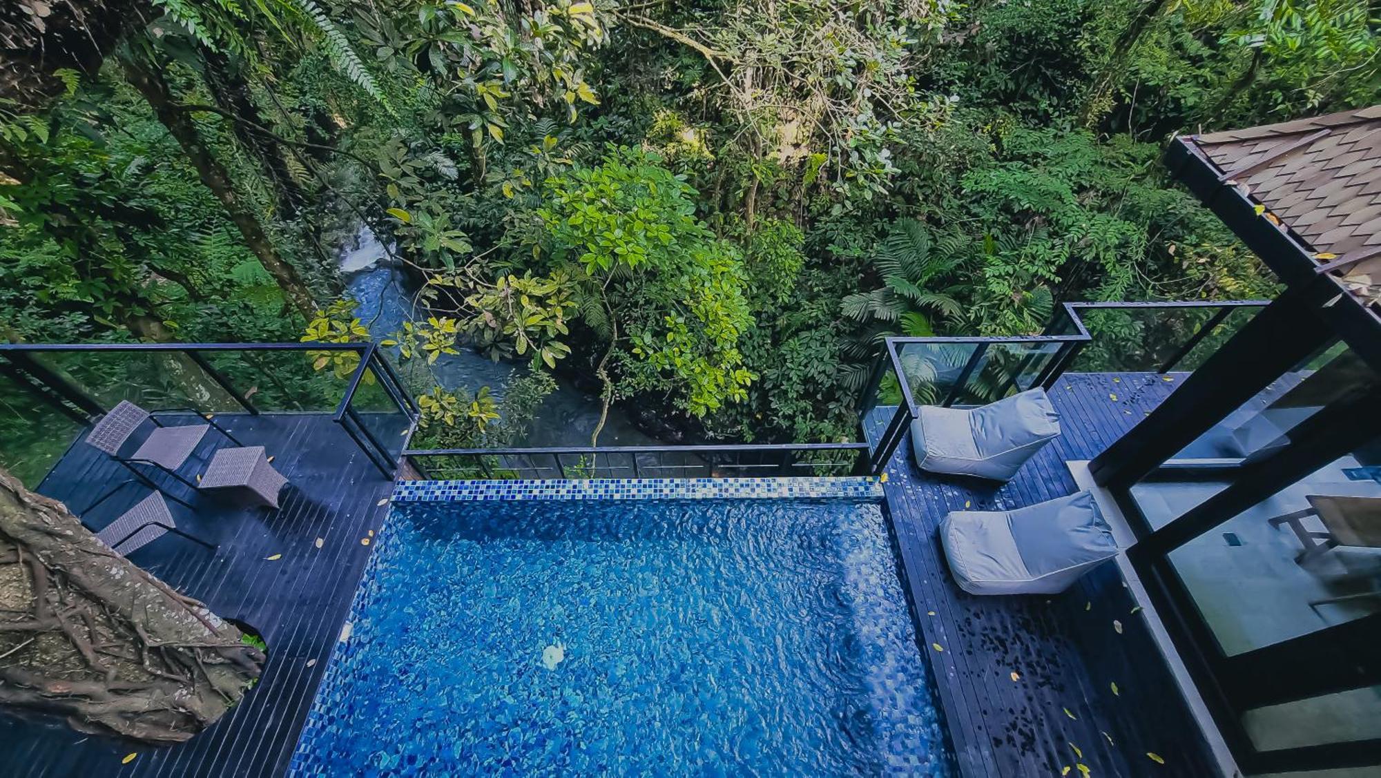 The Sebali Resort Ubud Zewnętrze zdjęcie The swimming pool at the resort
