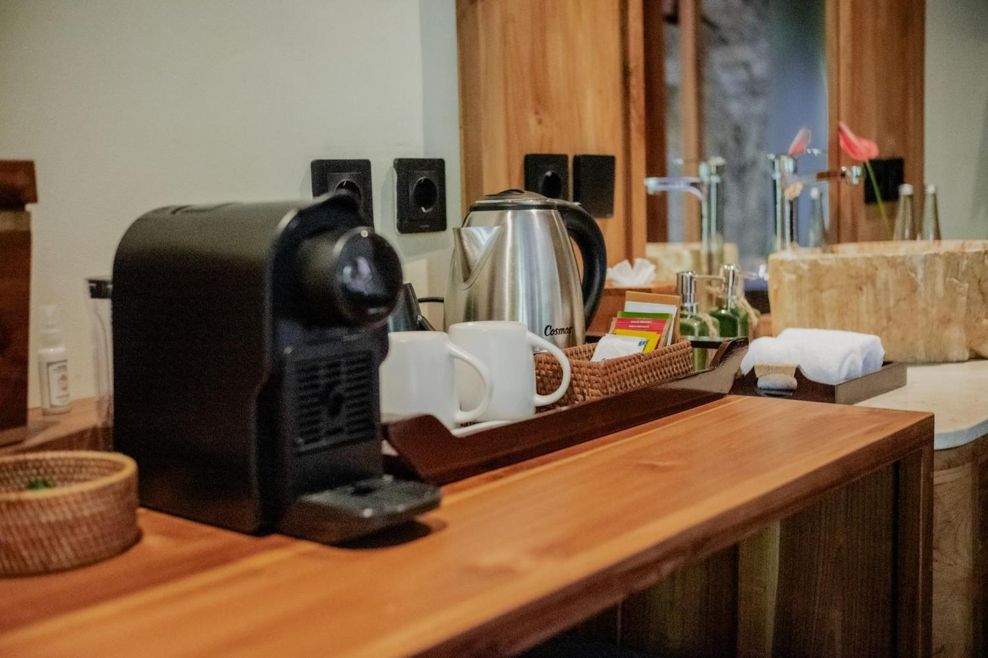 The Sebali Resort Ubud Zewnętrze zdjęcie A Nespresso coffee machine