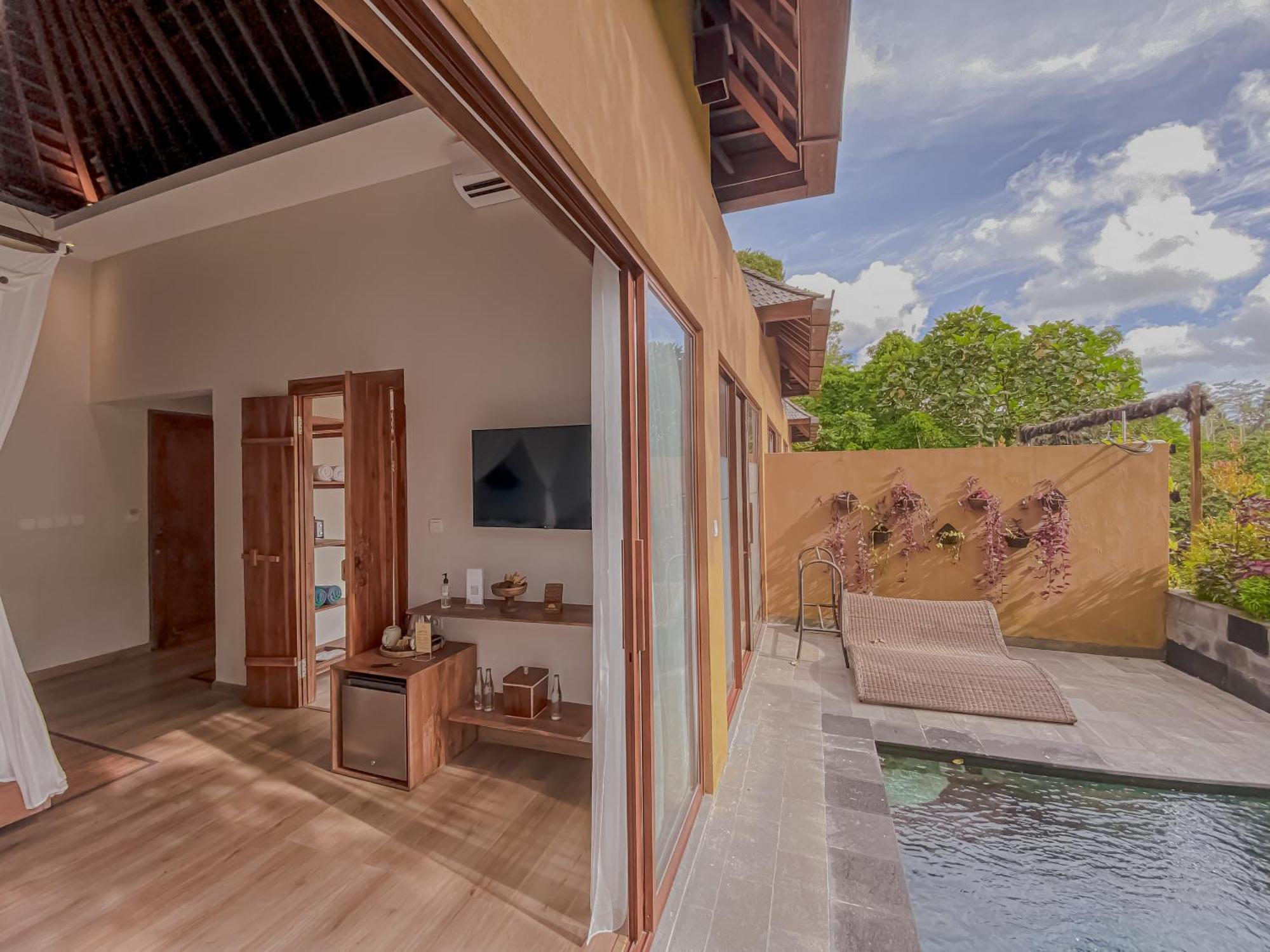 The Sebali Resort Ubud Zewnętrze zdjęcie A room at the hotel